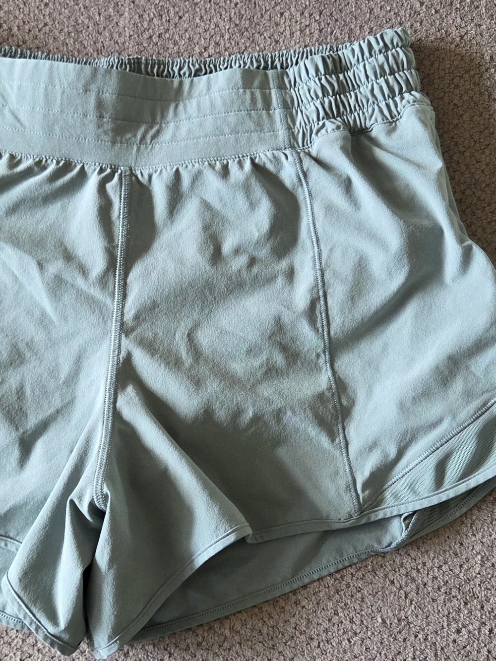 Women’s Performance Shorts - Sage Green - Picture 5 of 9